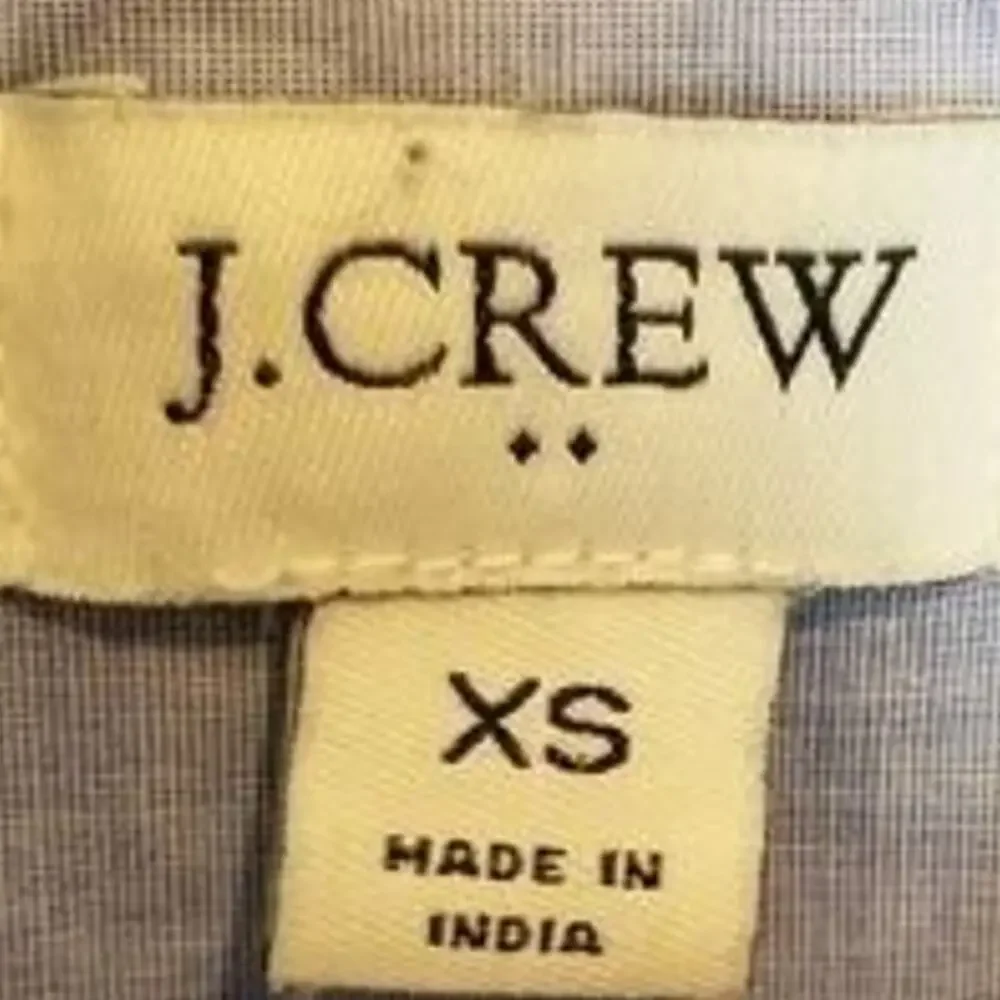 J. Crew Mens Cotton Shirt Sz XS Classic Career Corp Work Office Business Casual